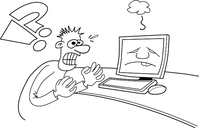 Devant les toilettes